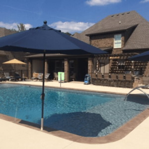 Inground vinyl liner pool